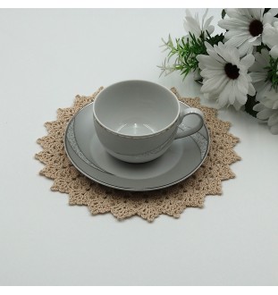 Komplet 7 podkładek pod filiżankę