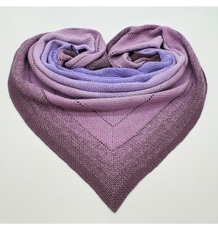 Komplet chusta i czapka na szydełku