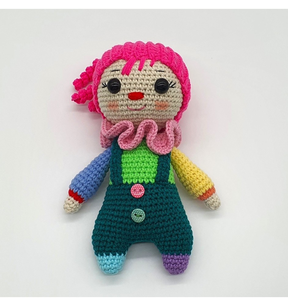 Pajacynka szydełkowana