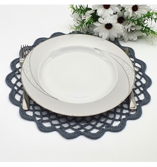 Szydekowy komplet 6 podkładek pod talerz