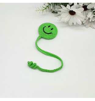 Zakładka - buźka na szydełku