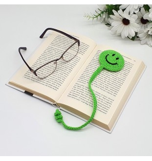 Zakładka - buźka na szydełku