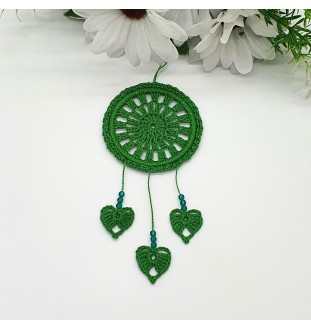 Mini zawieszka w kolorze zielonym