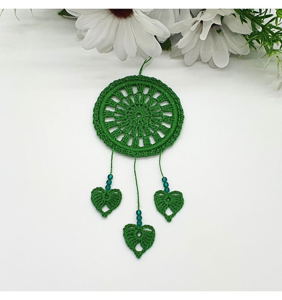 Mini zawieszka w kolorze zielonym