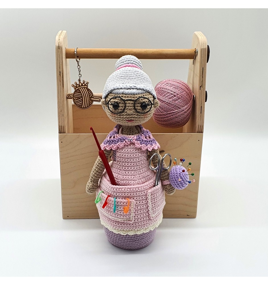 Babcia szydełkowa - organizer