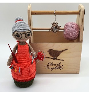 Babcia szydełkowa - organizer