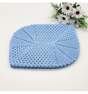 6 podkładek pod talerz w kolorze niebieskim