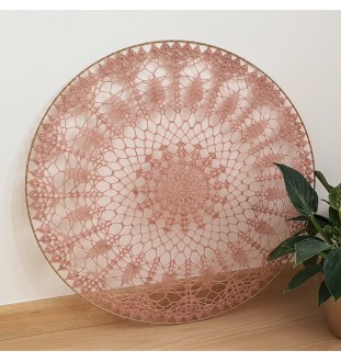 Mandala na szydełku 50 cm
