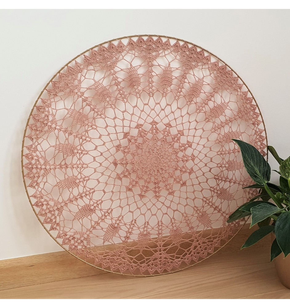 Mandala na szydełku 50 cm